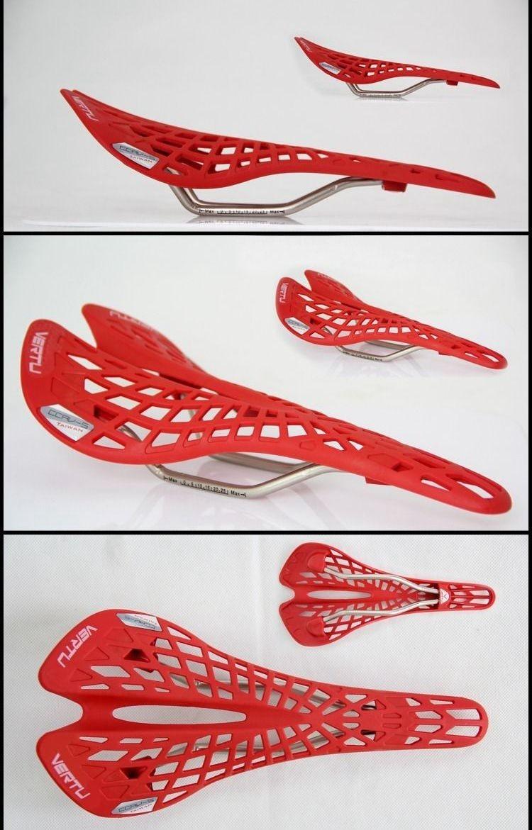 Lightweight Hollow Mountain Bike Saddle - Breathable Mesh Cycling Seat