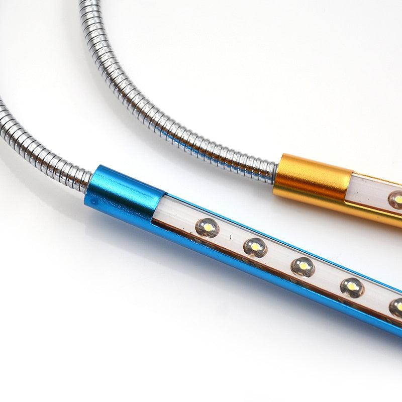 10-LED Flexible USB Reading Light for Laptop and Desk