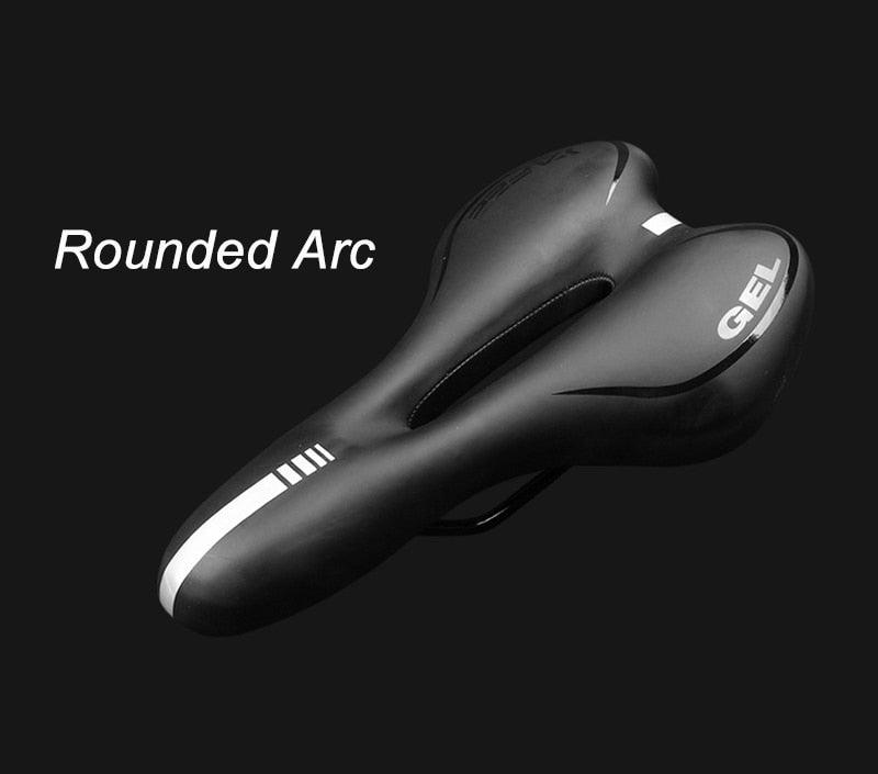 Professional Shockproof Bicycle Saddle with Silicone Gel Cushioning