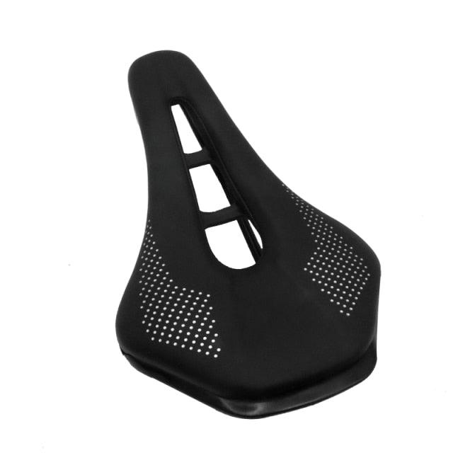 Memory Foam Bicycle Saddle with Steel Rails for Road and MTB