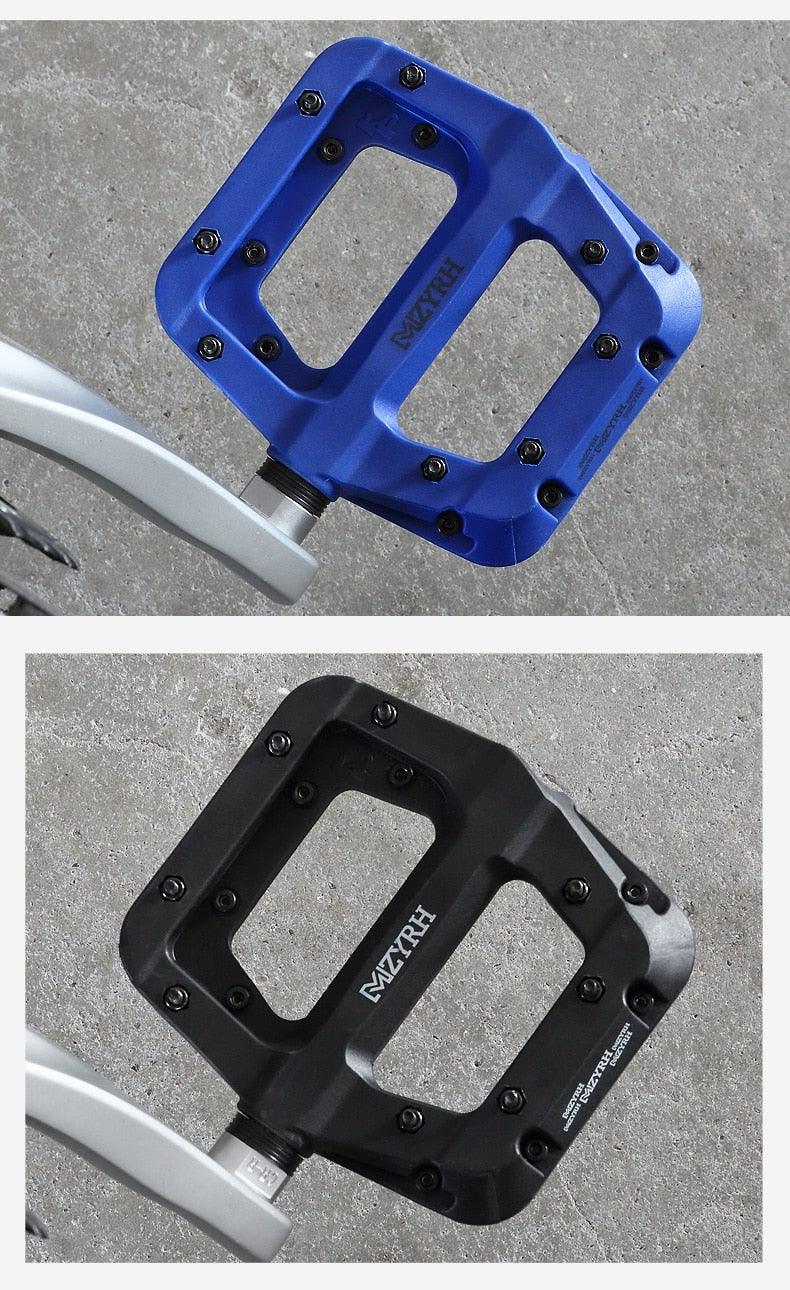 Ultralight Nylon Platform Bike Pedals with Sealed Bearings