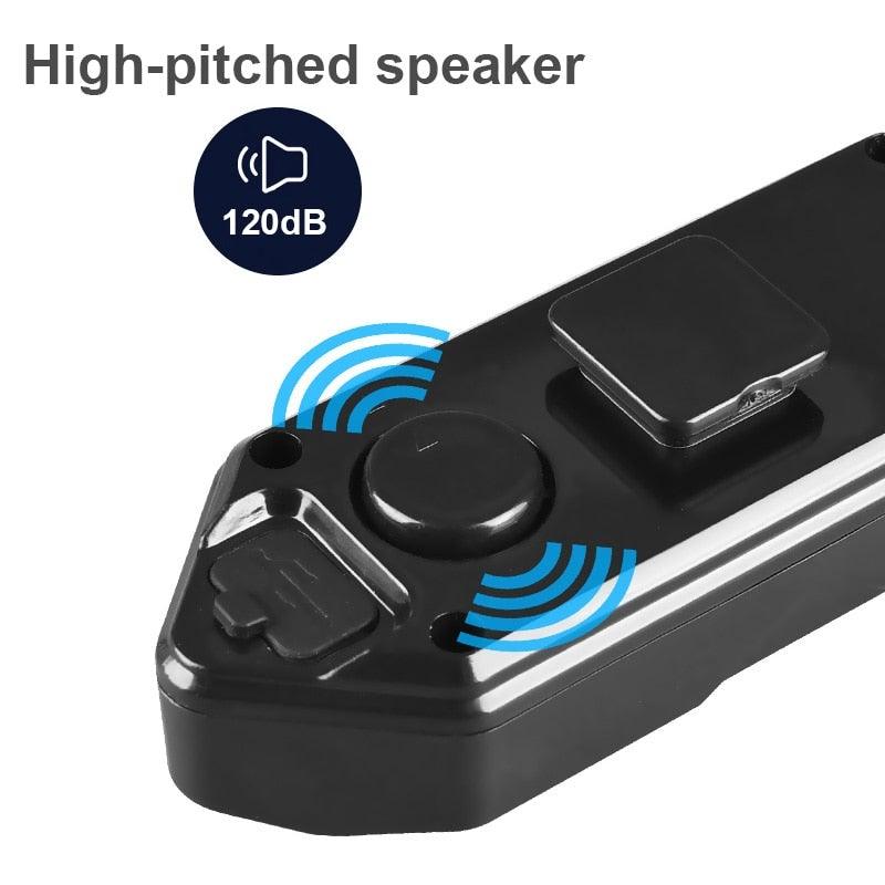 LED Bike Turn Signal Light with Wireless Remote and Horn