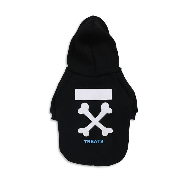 Woof Dog Hoodie Streetwear Soft Cotton Pullover for Pets - Image 3