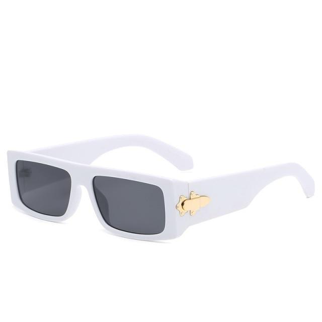 Vintage Polarized Square Sunglasses UV400 Protection