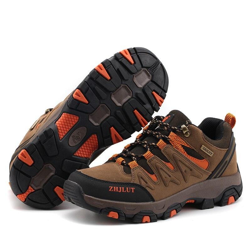Unisex Waterproof Hiking Shoes – Non-Slip Outdoor Mountain Boots
