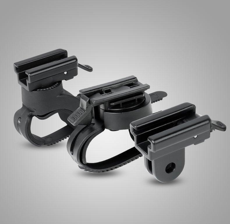 360° Rotating Bicycle Flashlight Mount Bracket for Handlebars
