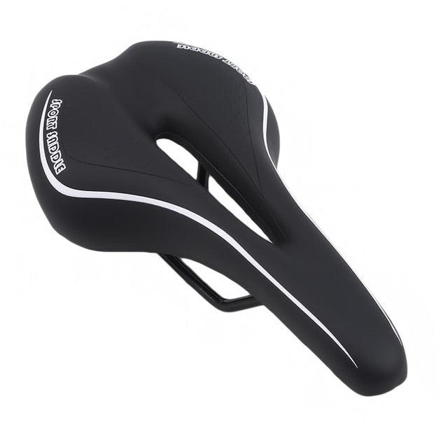 Ergonomic Memory Foam Bicycle Saddle for Men's Long Distance