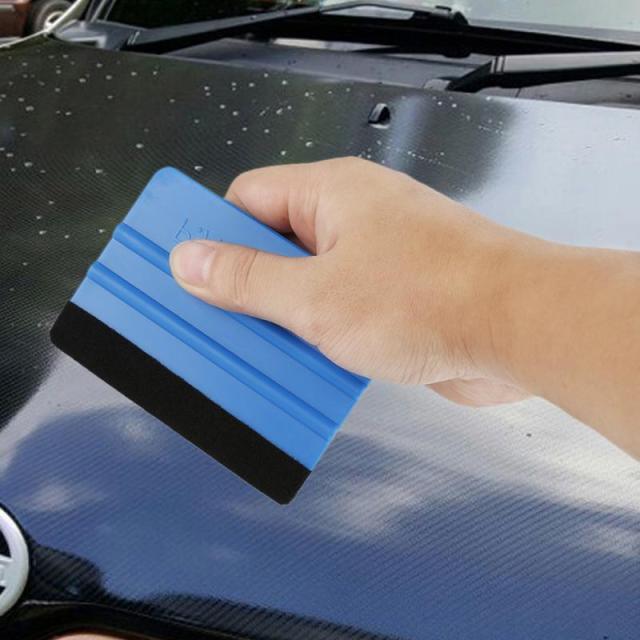 Professional Vinyl Wrap Felt Squeegee Tool for Car Decal Application