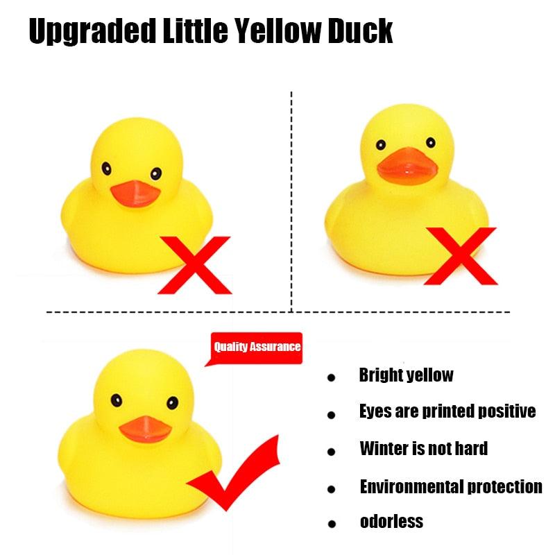 Yellow Rubber Duck Bicycle Bell with Propeller Helmet and Glasses