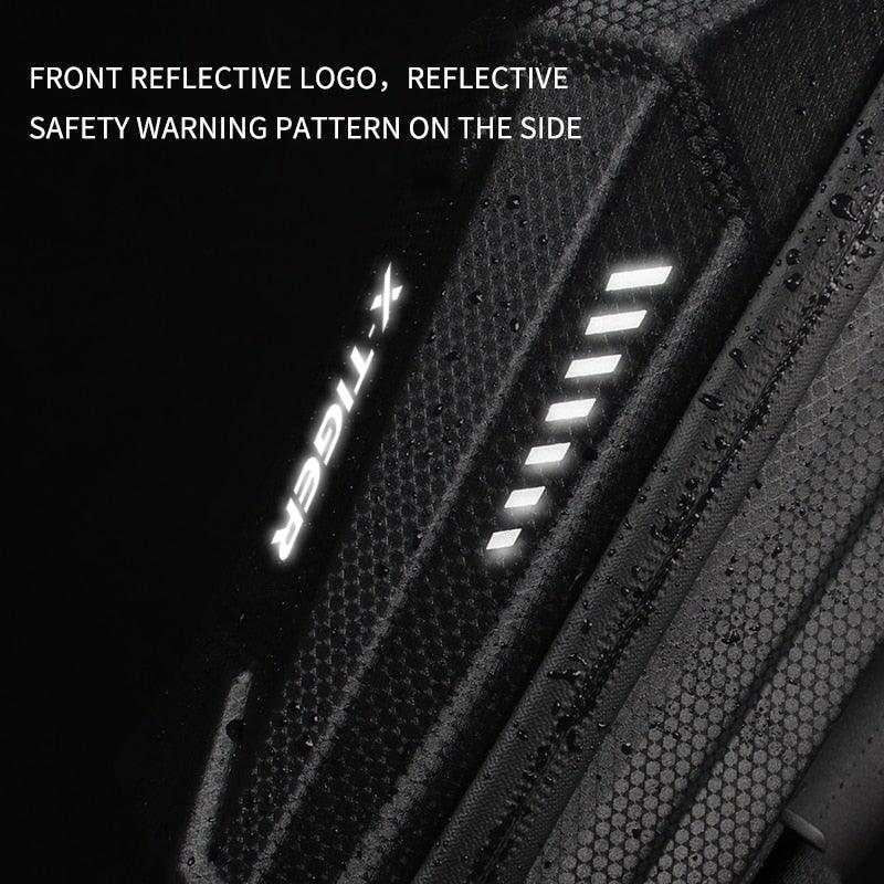 1.2L Waterproof Bike Seat Post Bag - Under-Seat Storage Pouch