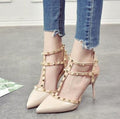 Luxury Pointed Toe Strappy High Heel Sandals for Special Occasions