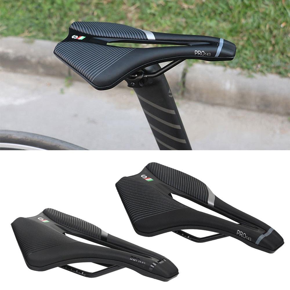 Ergonomic Mountain & Road Bike Saddle - Waterproof Comfort Seat