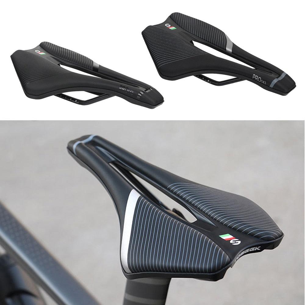 Ergonomic Mountain & Road Bike Saddle - Waterproof Comfort Seat