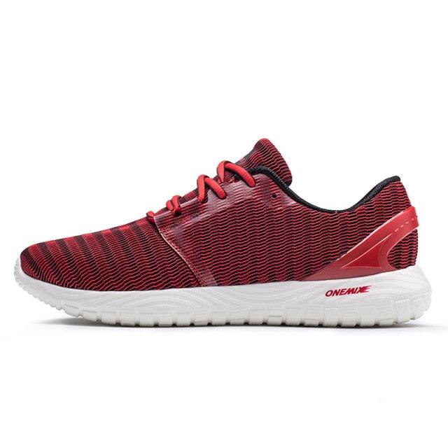 Lightweight Blue Mesh Breathable Walking Sneakers for Men