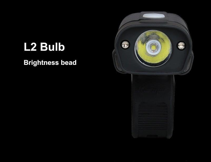 USB Rechargeable LED Bicycle Headlight Waterproof Cycling Light