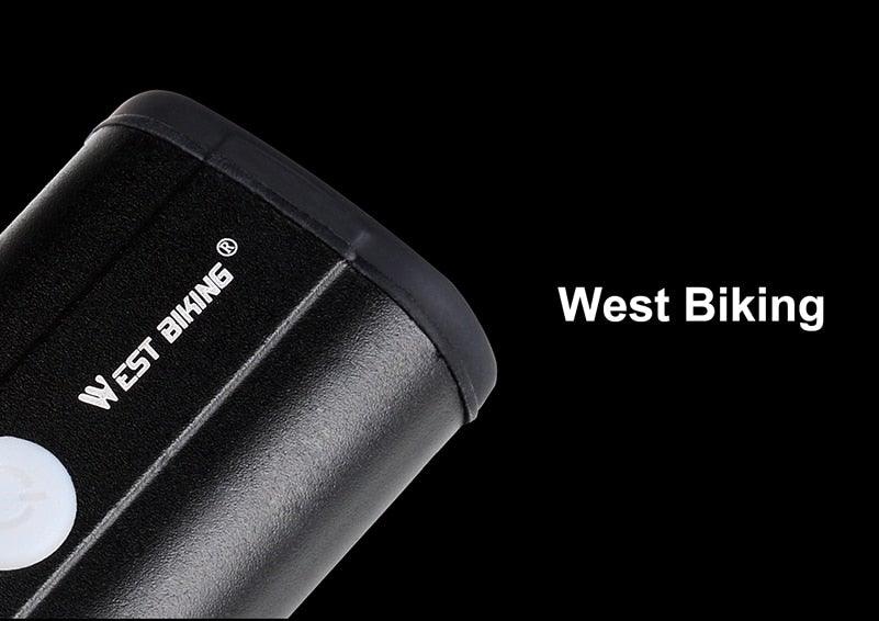USB Rechargeable LED Bicycle Headlight Waterproof Cycling Light