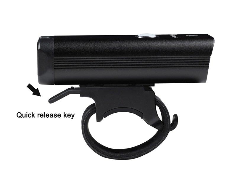 USB Rechargeable LED Bicycle Headlight Waterproof Cycling Light