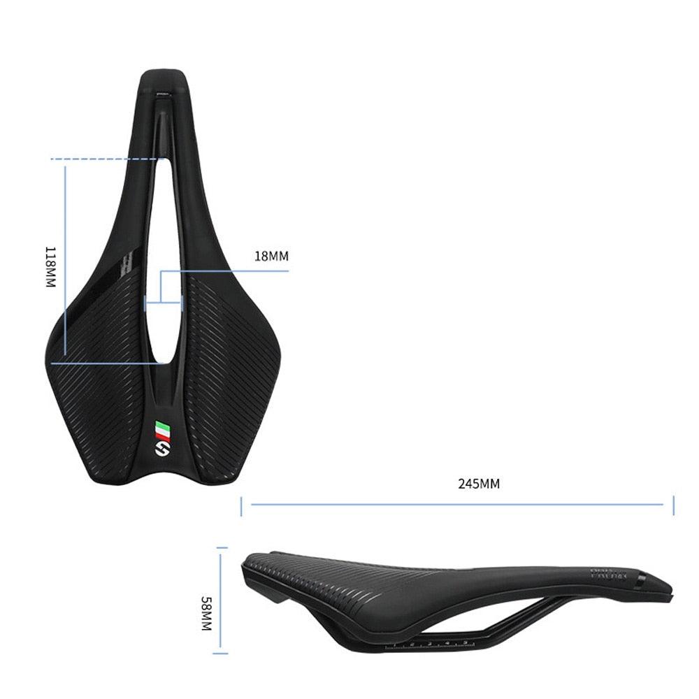 Ergonomic Mountain & Road Bike Saddle - Waterproof Comfort Seat