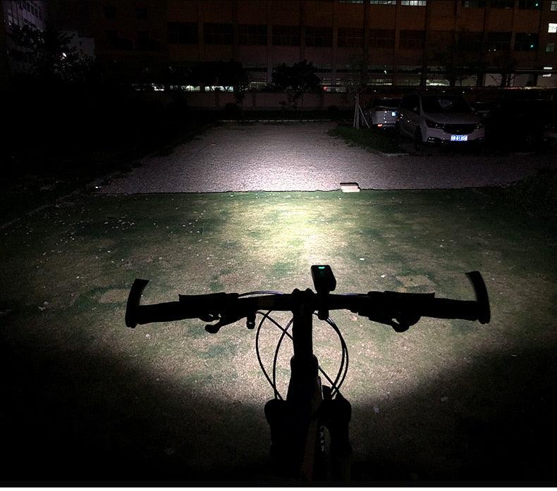 5000 Lumen LED Bike Light Set USB Rechargeable 10000mAh Power Bank