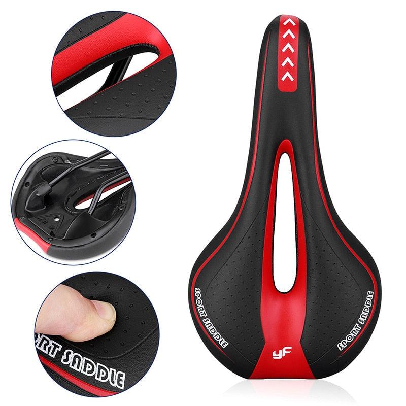 Ergonomic Gel Comfort Bike Saddle for Mountain and Road Cycling