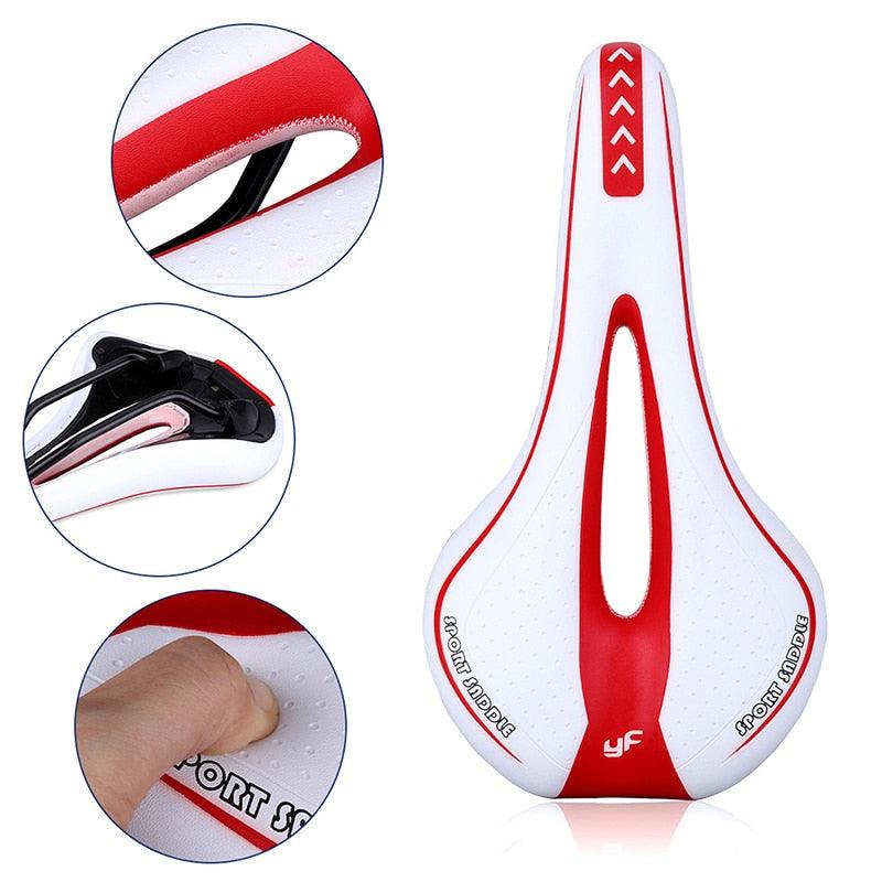 Ergonomic Gel Comfort Bike Saddle for Mountain and Road Cycling