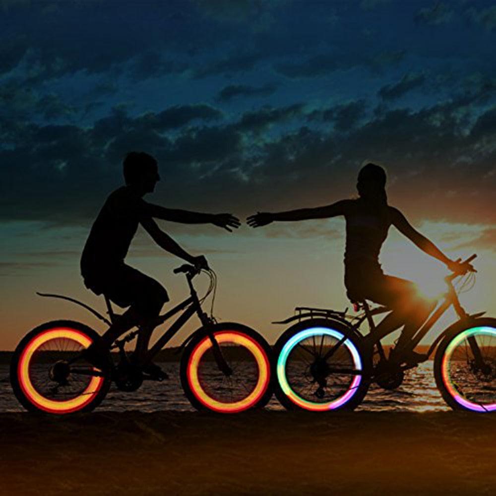 Waterproof LED Bike Wheel Spoke Lights for Kids & Teens, 3 Modes