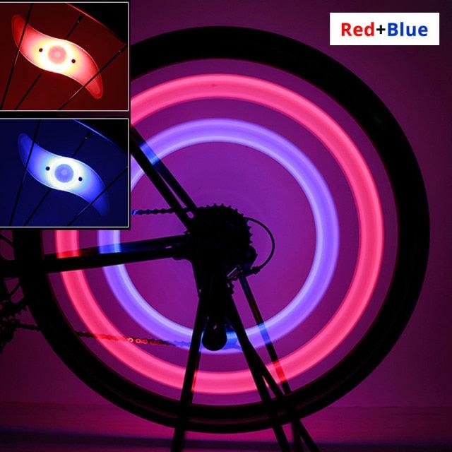 Waterproof LED Bike Wheel Spoke Lights for Kids & Teens, 3 Modes
