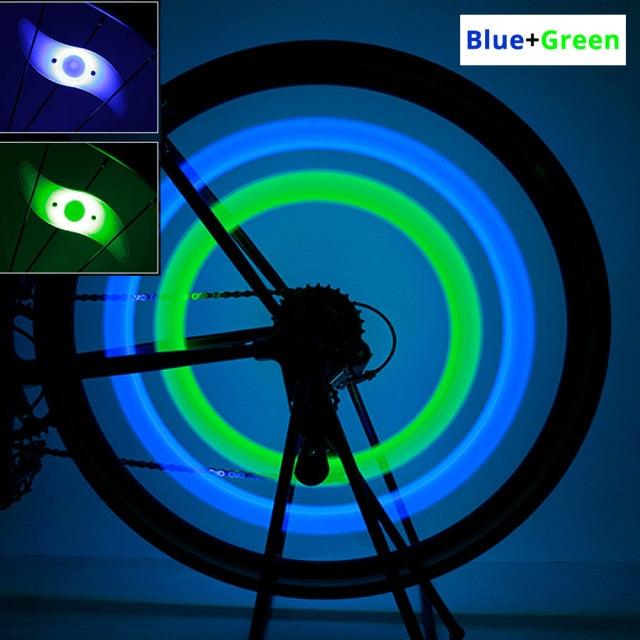 Waterproof LED Bike Wheel Spoke Lights for Kids & Teens, 3 Modes