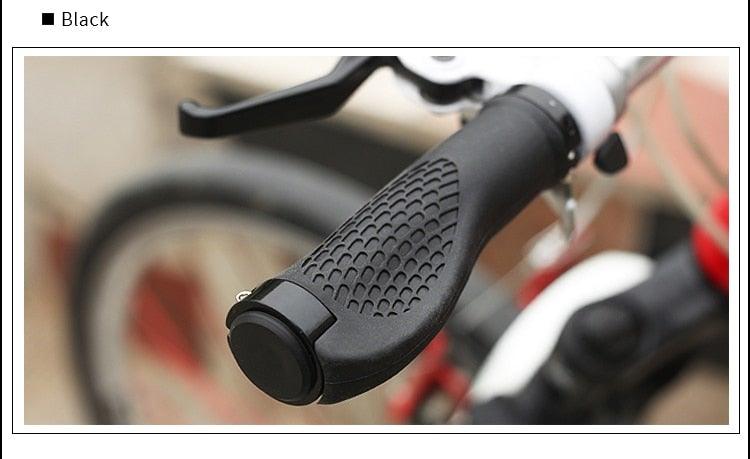 Comfort Ergonomic Bicycle Handlebar Grips with Double Clamp
