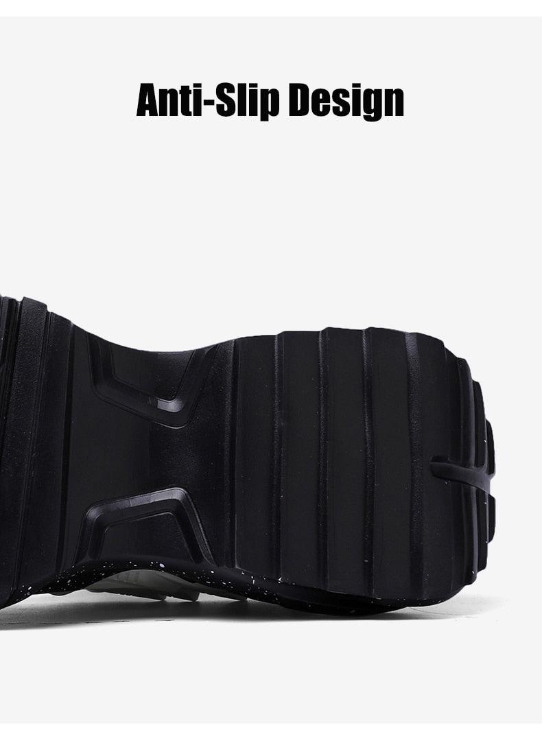 Men's Chunky Platform Sneakers – Height Increasing Casual Shoes