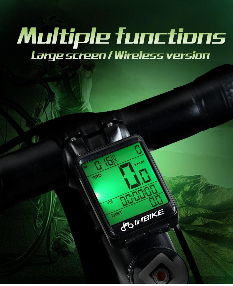 Waterproof Wireless & Wired Bicycle Computer Cycling Odometer
