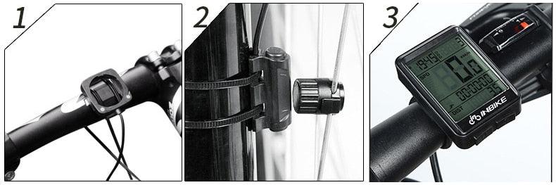 Waterproof Wireless & Wired Bicycle Computer Cycling Odometer