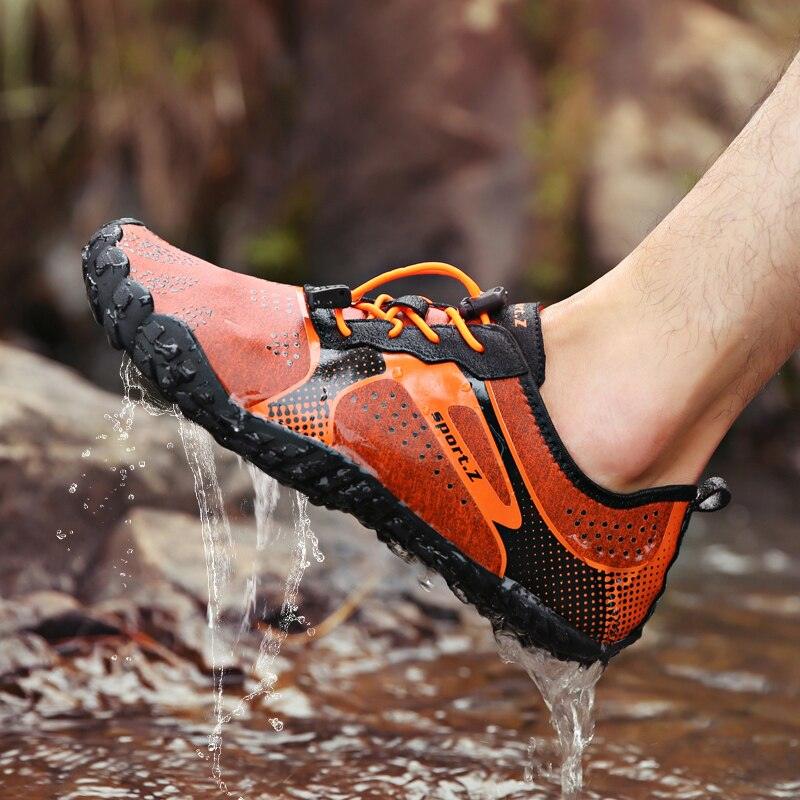 Mens Quick-Dry Water Shoes Non-Slip Aqua Socks for Beach Hiking