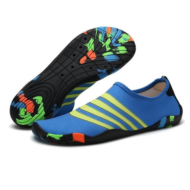 Mens Quick-Dry Water Shoes Non-Slip Aqua Socks for Beach Hiking