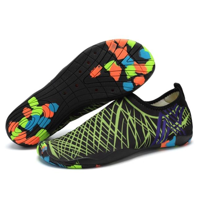 Mens Quick-Dry Water Shoes Non-Slip Aqua Socks for Beach Hiking