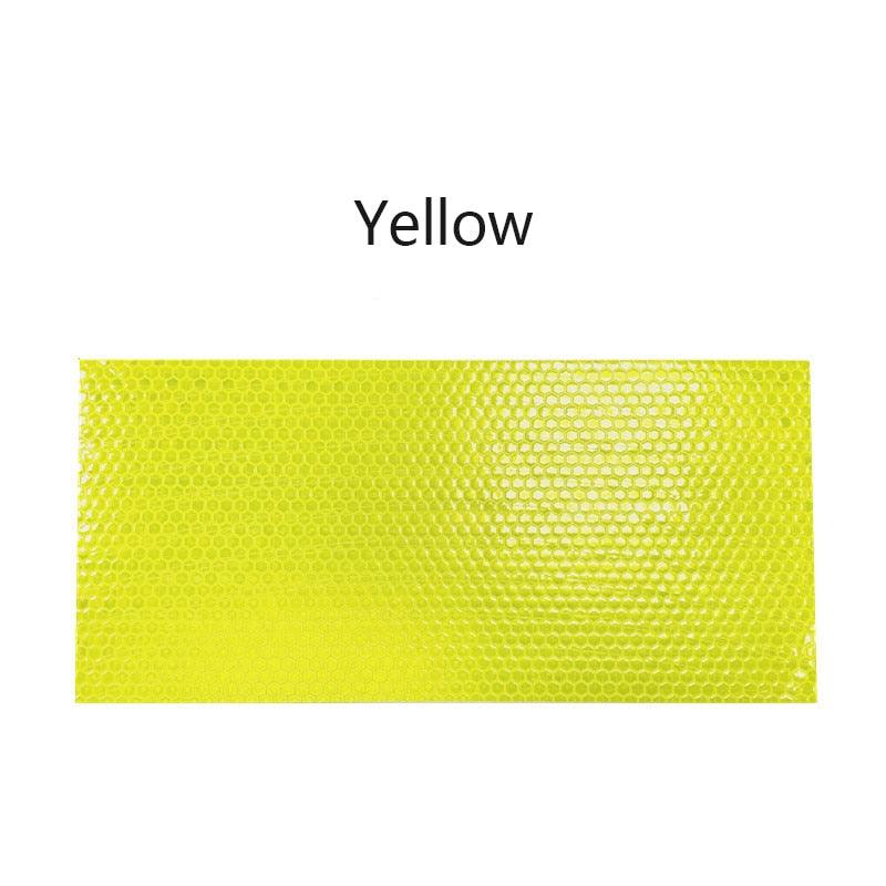 Reflective Bicycle Safety Tape – High-Visibility Geometric Decals