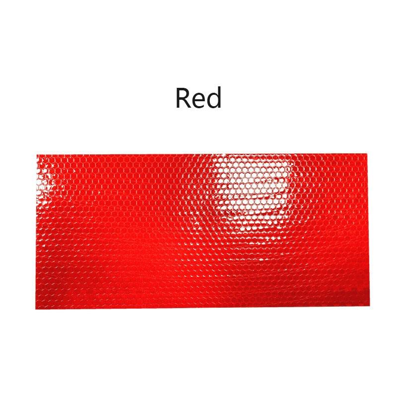 Reflective Bicycle Safety Tape – High-Visibility Geometric Decals