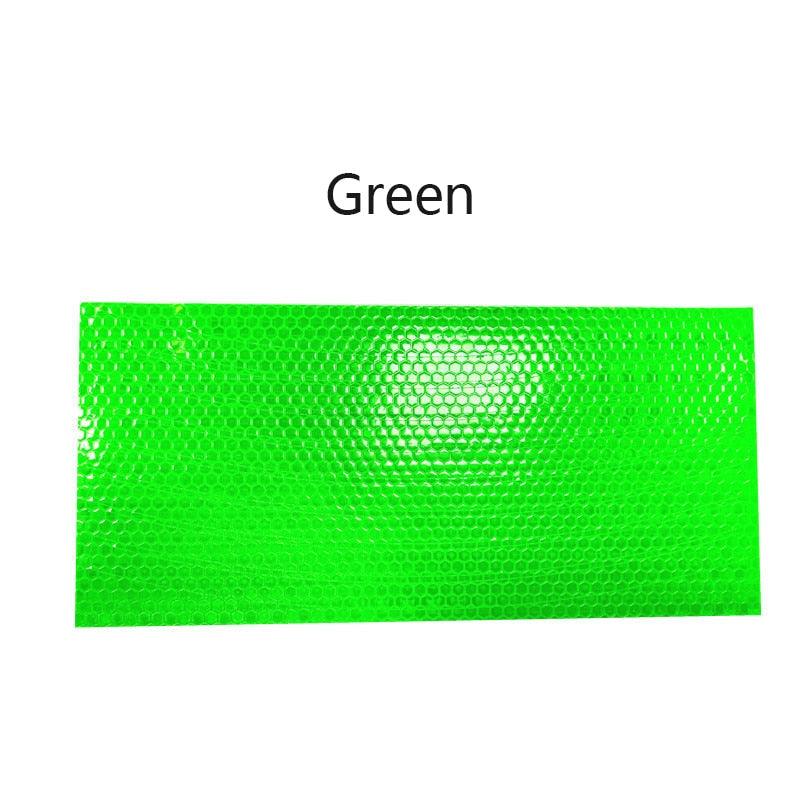 Reflective Bicycle Safety Tape – High-Visibility Geometric Decals