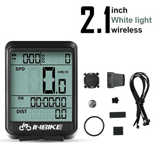 Waterproof Wireless & Wired Bicycle Computer Cycling Odometer