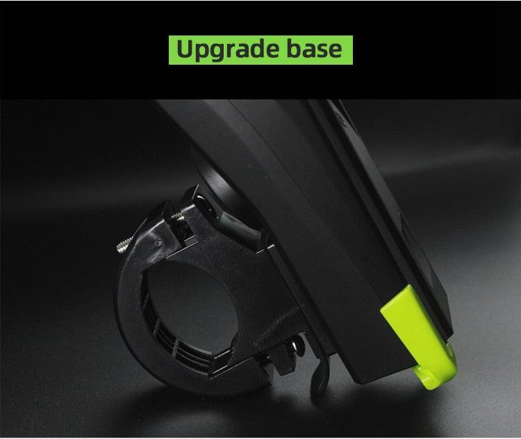 800 Lumen Smart Bike Light Set with Horn and USB Rechargeable Battery