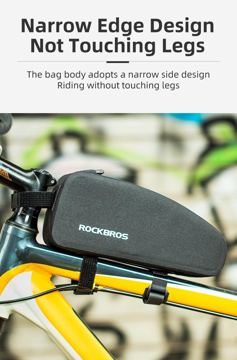 Waterproof Cycling Top Tube Frame Bag for Road and Mountain Bikes