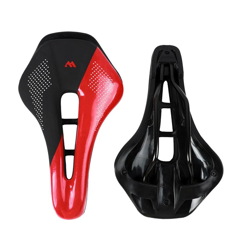 Ergonomic Gel Padded Bike Saddle for Mountain and Road Bikes