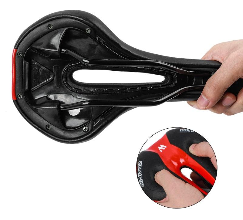 Ergonomic Gel Padded Bike Saddle for Mountain and Road Bikes