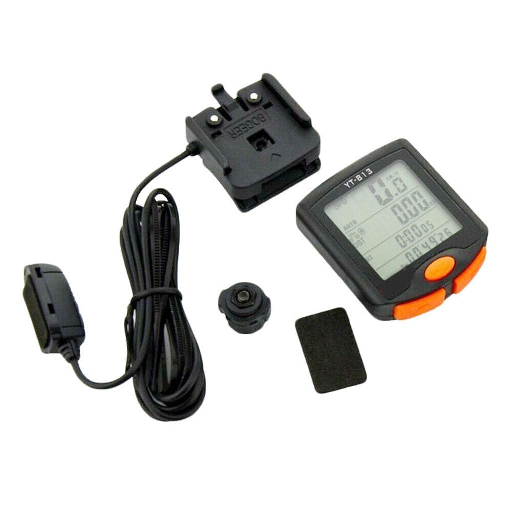 Wired Digital Bicycle Computer Speedometer with Backlight Display