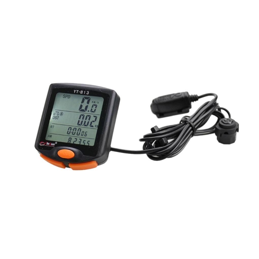 Wired Digital Bicycle Computer Speedometer with Backlight Display