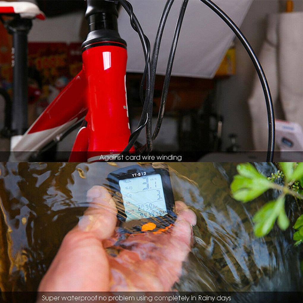 Wired Digital Bicycle Computer Speedometer with Backlight Display