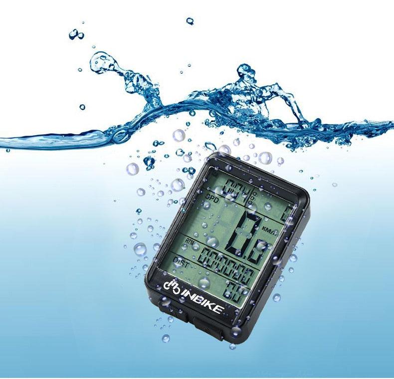 Wireless Bike Computer & Speedometer with LED Backlight & Auto On/Off