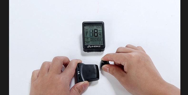 Wireless Bike Computer & Speedometer with LED Backlight & Auto On/Off