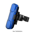 3-Mode Waterproof Silicone LED Bike Light Set for Commuters