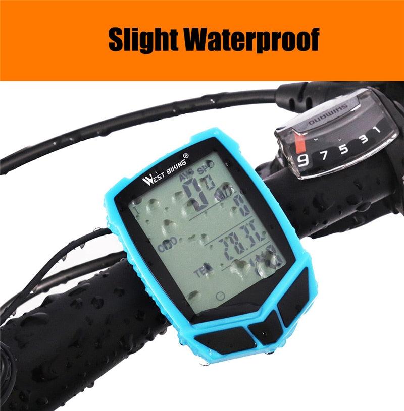 Wireless Bike Computer 20-Function Speedometer and Odometer